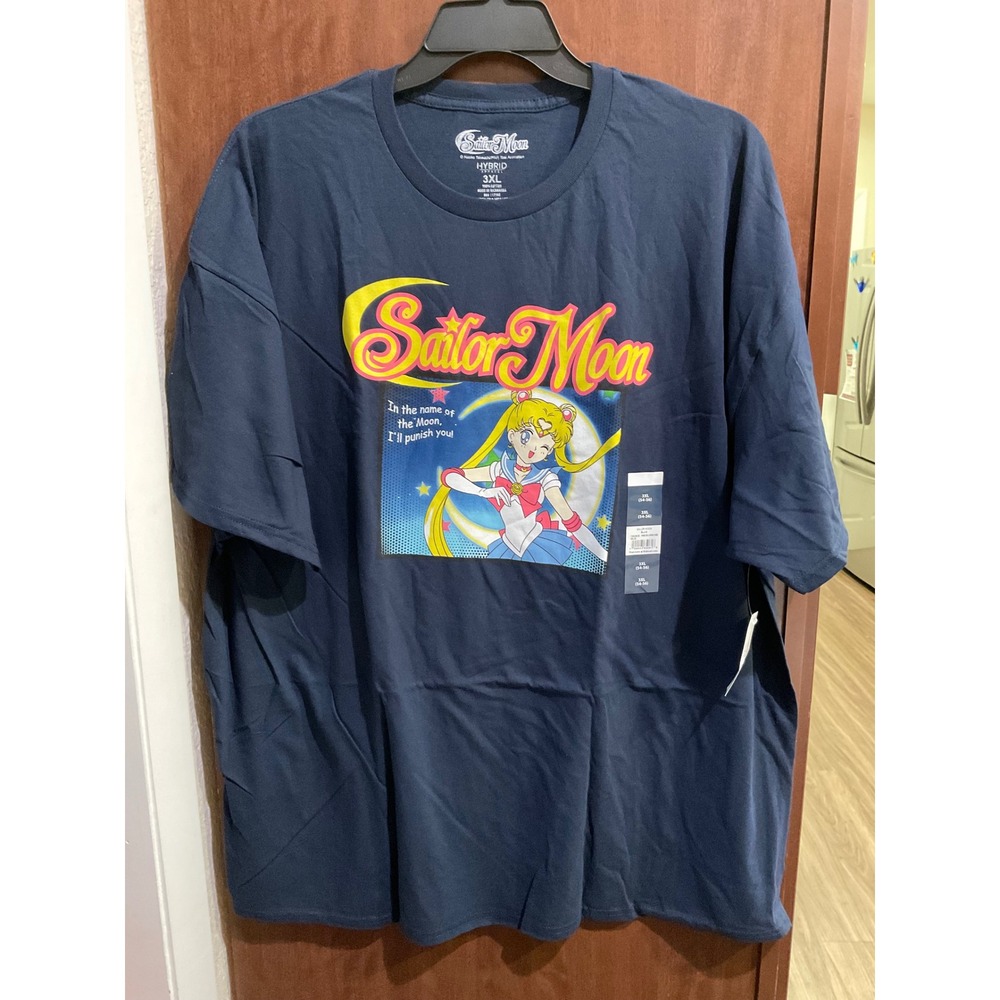 Sailor Moon Men's Graphic Tee size 3XL (D-032)